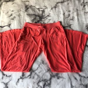 Juicy Couture Coral Track Pants